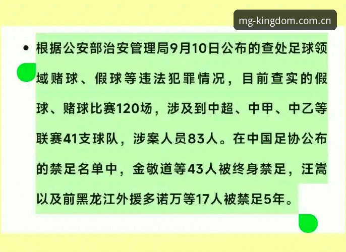 足协第三批禁足名单最新消息：17人终身禁赛，多名俱乐部高管涉案